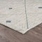 Homeroots 2 x 3 ft. Blue Diamonds Indoor & Outdoor Scatter Area Rug 396238 - alternate 3